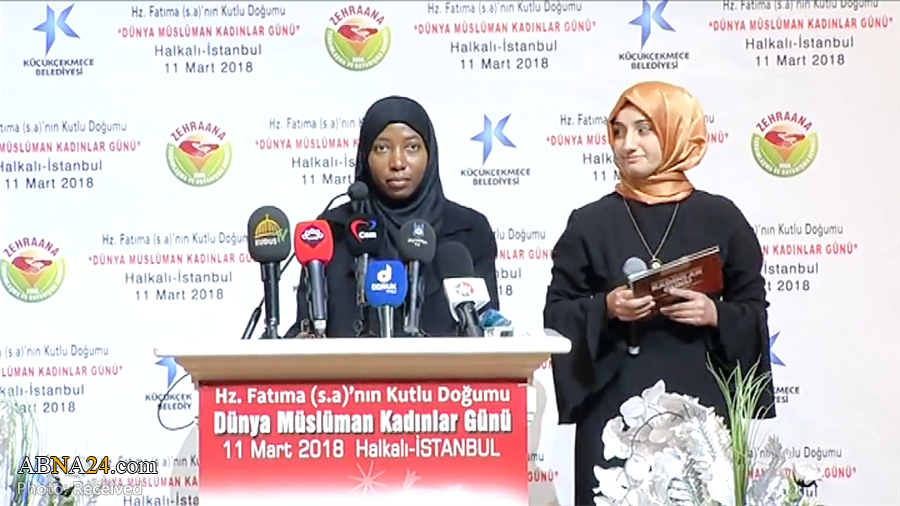 Turkey: Thousands chant “Ibrahim Zakzaky Our Honour” as Nusaiba Zakzaky speak 