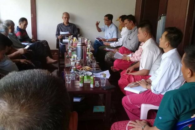 မြန္ျပည္သစ္ပါတီ ႏွင့္ ေကအန္ယူ ပဋိပကၡေလ်ာ့ခ်ေရး ေဆြးေႏြး