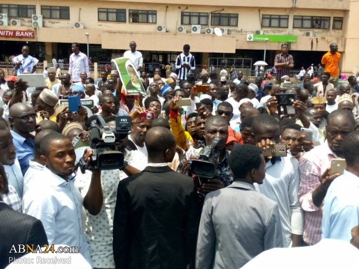 "Free Zakzaky" procession rocks Abuja city center yet again