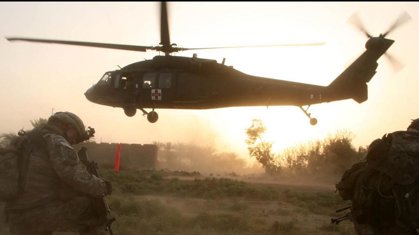  Sept soldats américains tués dans le crash de leur hélicoptère en Irak