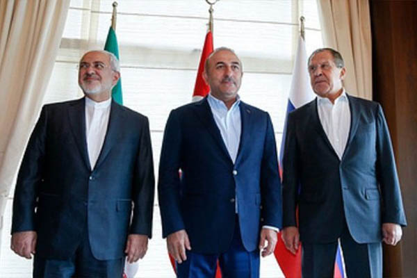 イラン、ロシア、トルコの外相がアスタナ会合で最終声明