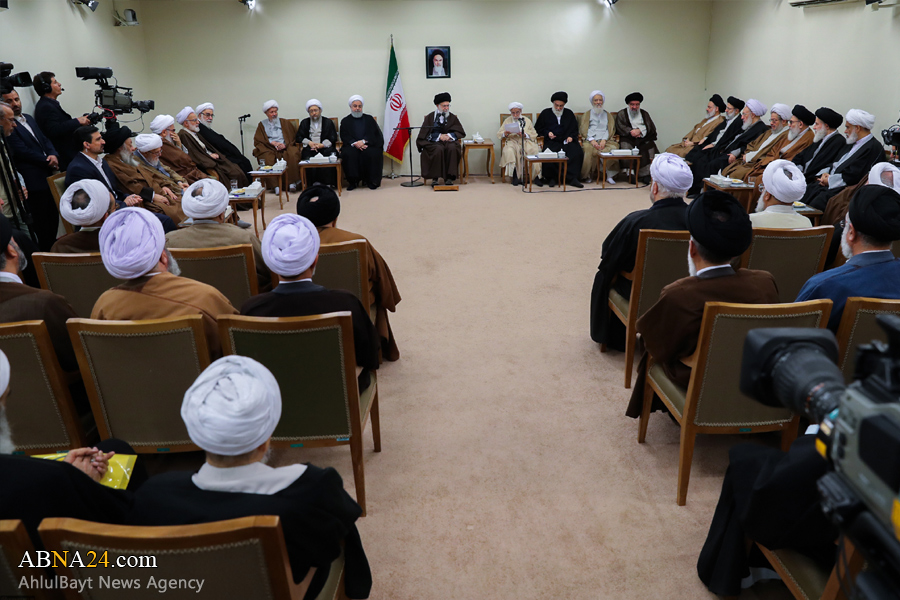  “Visita del Presidente la República Islámica y los Miembros de la Asamblea de Expertos al Imam Jameneí”