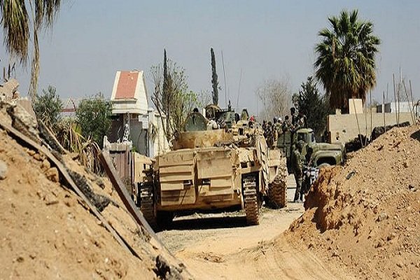 شامی فورسز نےجسرین ٹاؤن کو دہشت گردوں سے پاک کردیا
