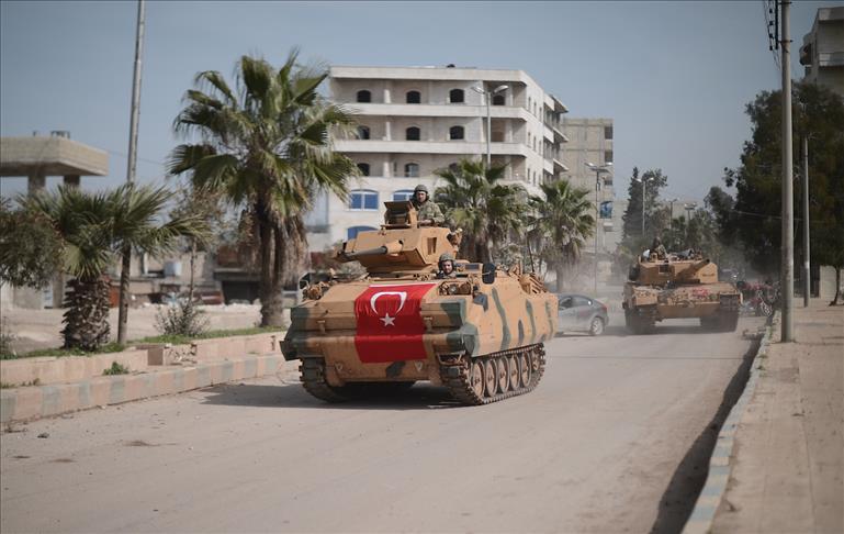 أردوغان يعلن سيطرة الجيش التركي بالكامل على عفرين شمال سوريا