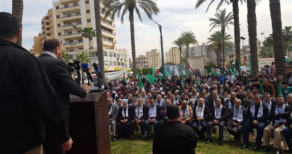 لبنان میں دفاع القدس کا جلسہ، لاکھوں افراد نے کی شرکت