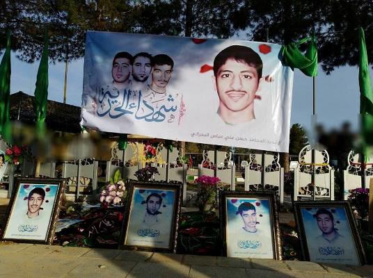 جاليات عربية واسلامية تشارك في تشييع جثمان شهيد الحرية الرابع "حسن علي البحرانيّ" 