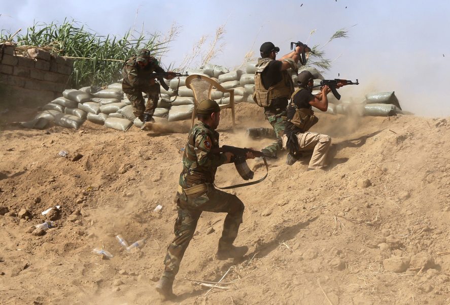 الحشد الشعبي يتصدى لهجوم إرهابي عنيف على "طوزخورماتو"