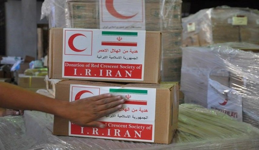 الاغاثة الايرانية تبدا تأمين مساكن لنازحي مدينة عفرين السورية