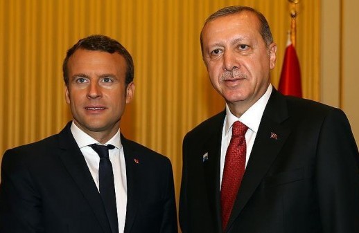 أردوغان يعرب لماكرون عن انزعاجه إزاء التصريحات الفرنسية حول عفرين