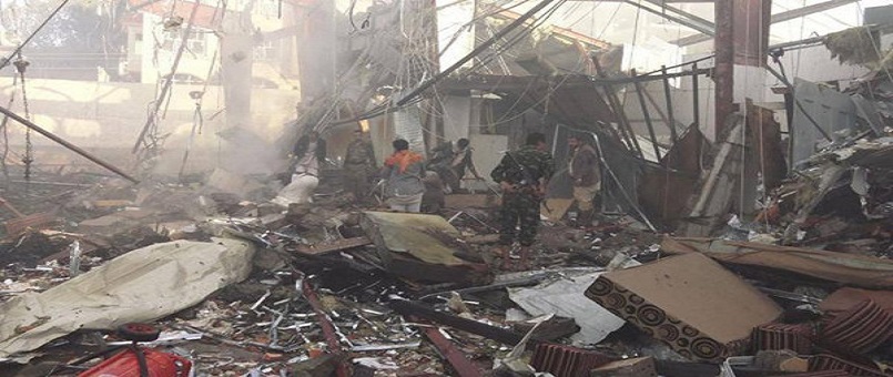 Suudi Arabistan'dan Yemen'e geniş çaplı hava saldırısı