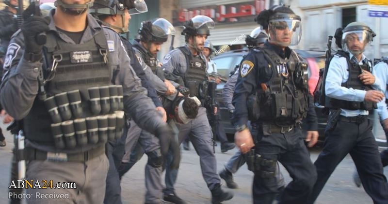 Zionist forces arrest 2 Palestinians, assault Christian rally 