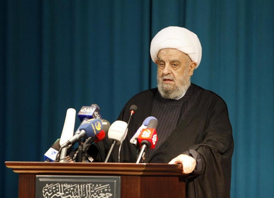 رئيس المجلس الاسلامي الاعلى: لبنان قوي بشعبه وجيشه ومقاومته