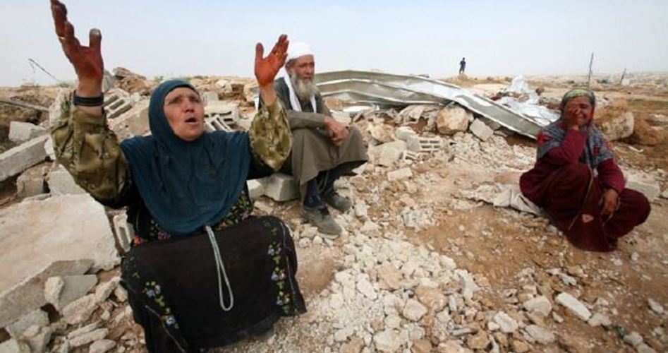 دوسو فلسطینی بستیوں سے ہزاروں فلسطینی بے دخل
