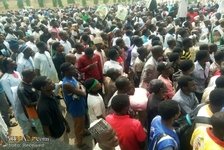 Fotos: erneuter Protest "Free Zakzaky" in Abuja am 28. März 