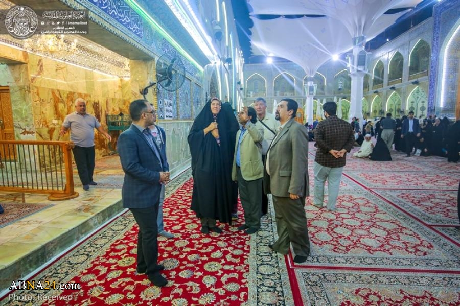 Munich University Archaeologists visit Imam Ali shrine