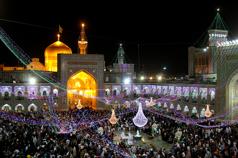 Great Razavi fathers and sons celebration held at Imam Reza Holy Shrine