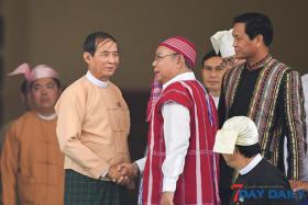 သမၼတဦး၀င္းျမင့္ ပထမဆံုးမိန္႔ခြန္းေျပာၾကားမႈ တိုက္႐ိုက္ထုတ္လႊင့္မည္