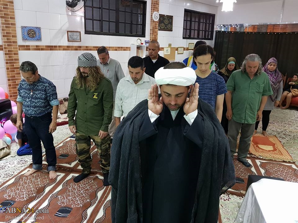 Schiitische, sunnitische Muslime nehmen an Sayyida Fatima Zahras Geburtstagsfeier in Sao Paulo, Brasilien teil