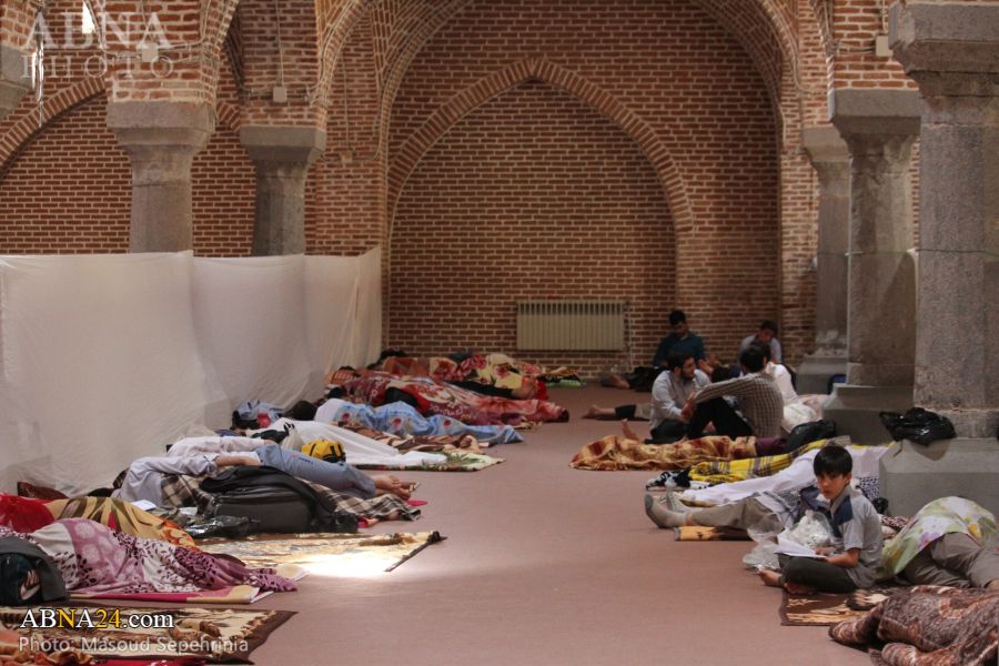 تقرير مصور / اعتكاف في مدينة تبريز
