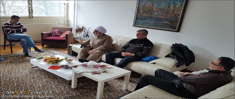 Cenevre Ehlibeyt (a.s) İslam Merkezi Müdürleri Dünya Ehlibeyt (a.s) Kurultayı Genel Sekreteriyle Görüştü