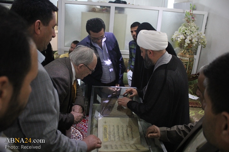 Mausoleo de Imam Ali Contrata a la Universidad de Berlín para Cooperar en el Trabajo sobre Manuscritos
