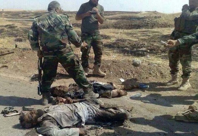 اللواء 16 بالحشد يقتل خمسة دواعش بينهم قياديان بكمين في الرشاد بالحويجة
