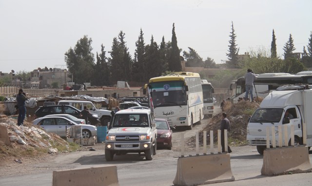 1198 terrorists from “Jaish al-Islam”, their families evacuated from Douma / Pics