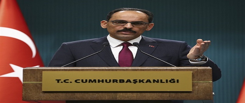 Cumhurbaşkanlığı sözcüsüne Ruhani'nin sözleri soruldu