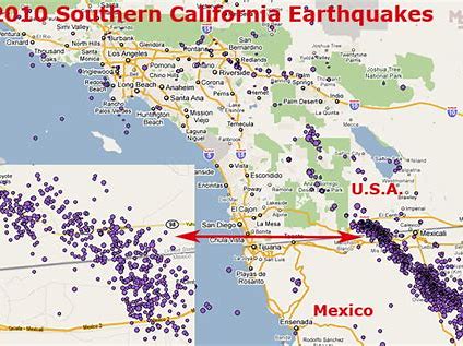 Ang lindol ay sa lugar ng Los Angeles sa Southern California 