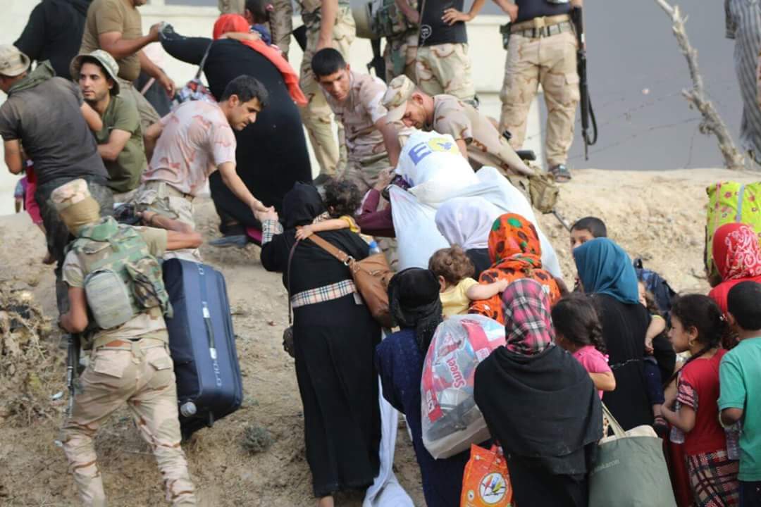 عودة 600 عائلة نازحة إلى مناطق شمال شرق "ب‍عقوبة" بإشراف الحشد الشعبي