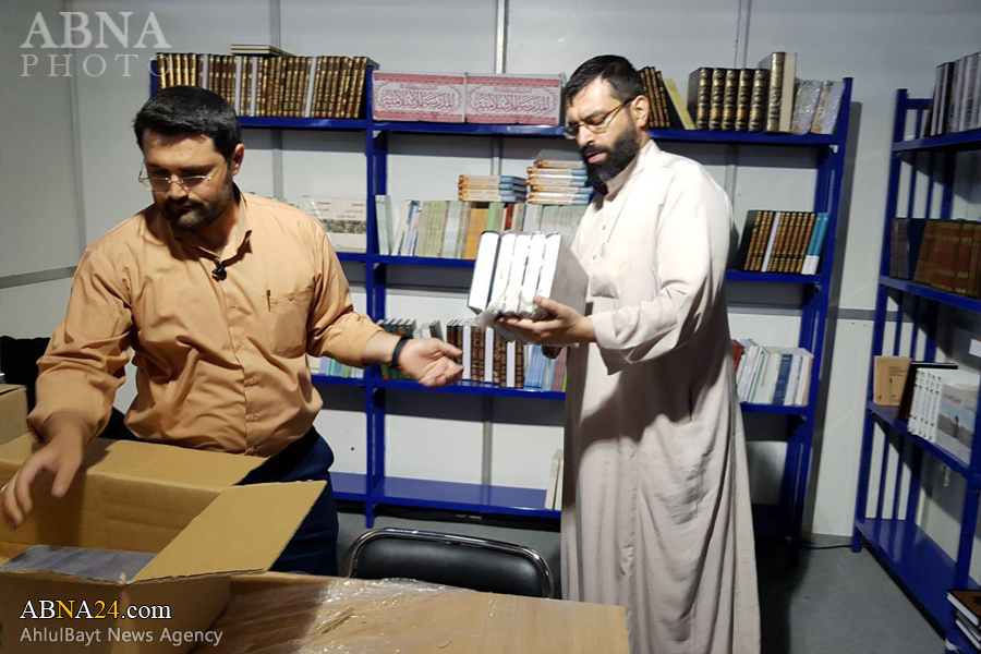 استعدادات وعرض منشورات المجمع العالمي لأهل البيت (ع) بمعرض تونس للكتاب
