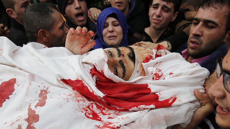 صہیونی دہشتگرد فوجیوں کی فائرنگ سے ایک اور فلسطینی شہید