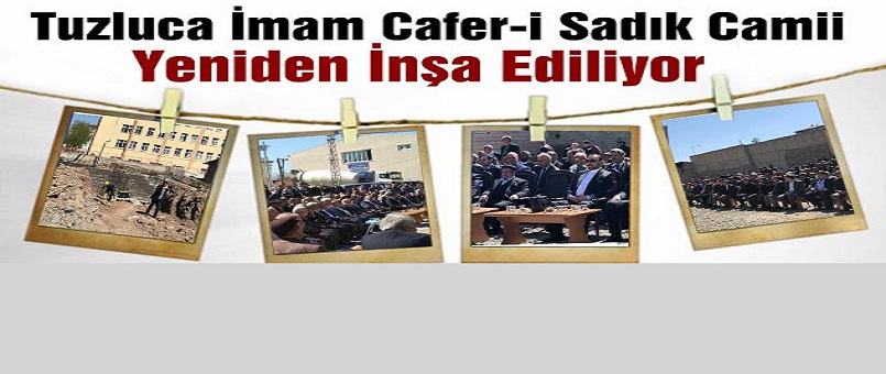 Tuzluca İmam Cafer-i Sadık Camii Yeniden İnşa Ediliyor / Foto
