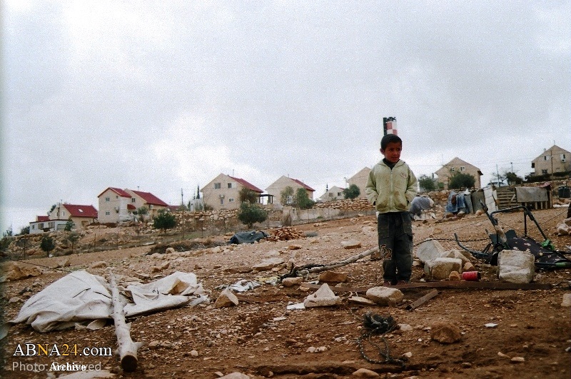Israeli occupied forces attack Palestinian school in Ramallah with tear gas, demolish school, house 