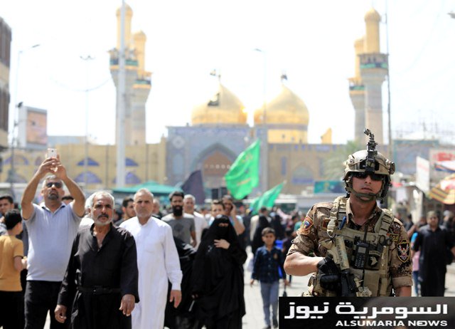 الملايين يسيرون صوب "باب الحوائج" الامام الكاظم (ع)+(صور)