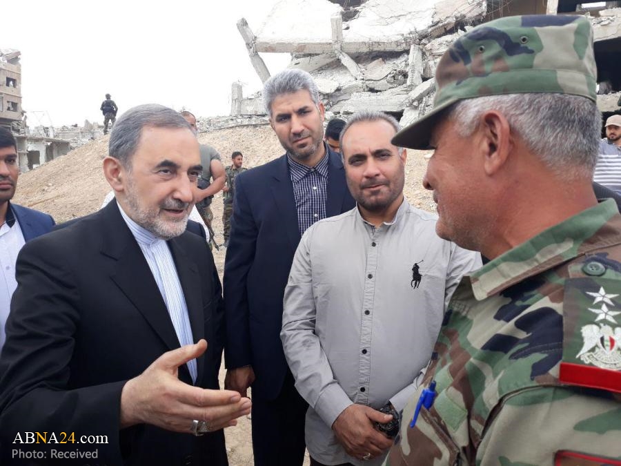 Senior Iranian official visits Eastern Ghouta region in Syria