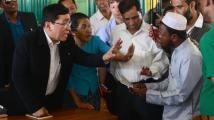 ျပည္ေထာင္စုဝန္ႀကီး ေဒါက္တာဝင္းျမတ္ေအး ဘဂၤါလီေခါင္းေဆာင္မ်ားႏွင့္ ေတြ႕ဆံု