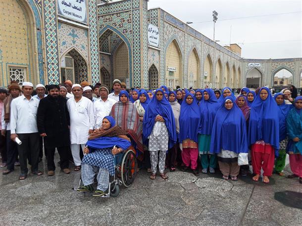 200 Indian pilgrims visited Imam Reza Holy Shrine