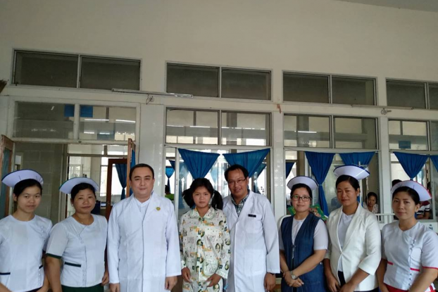 ရွမ္းမိန္းကေလးငယ္အား ေအာင္ျမင္စြာ ခြဲစိတ္ကုသေပးသည့္ ေဆးပညာရွင္မ်ားကို ဂုဏ္ျပဳ