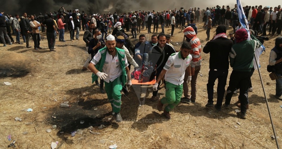 استشهاد شاب فلسطيني برصاص الاحتلال الإسرائيلي شرق غزة