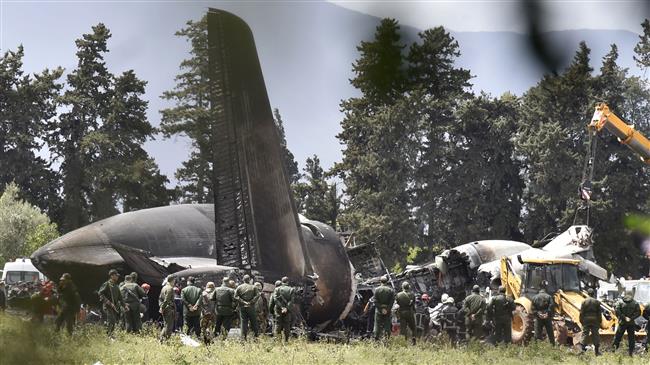 Crash d’un avion militaire algérien: le président Rohani présente ses condoléances