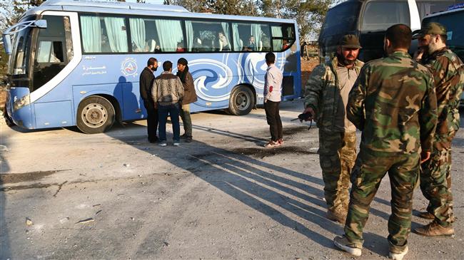 Syria forces enter Douma for clean-up operations after missile strikes