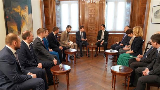 Tripartite missile attack on Syria clear act of aggression: Assad