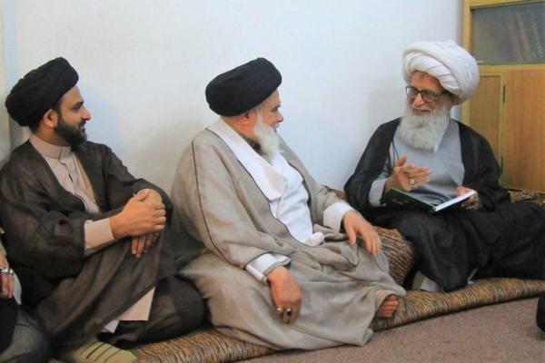 المرجع النجفي يؤكد ضرورة التوعية بفكر ومنهج أَهل البيت (ع)