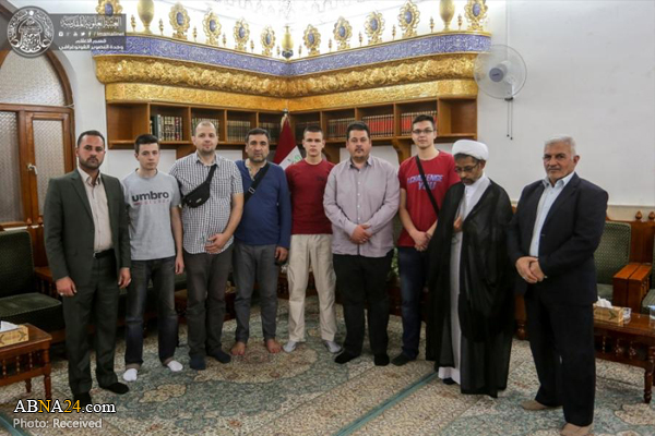 Group of converts from Bosnia and Herzegovina visit Imam Ali Holy Shrine