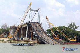 ေျမာင္းျမတံတားႏွင့္ သက္တမ္းတူသည့္ ႀကိဳးတံတားသံုးစင္းကို ဂ်ပန္ေခ်းေငြျဖင့္ ျပန္လည္တည္ေဆာက္္မည္ဟုဆို