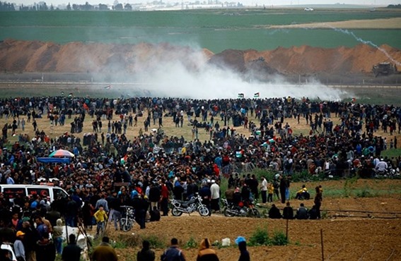 مقتل 4 فلسطينيين وإصابة 645 آخرين برصاص الجيش الإسرائيلي في غزة