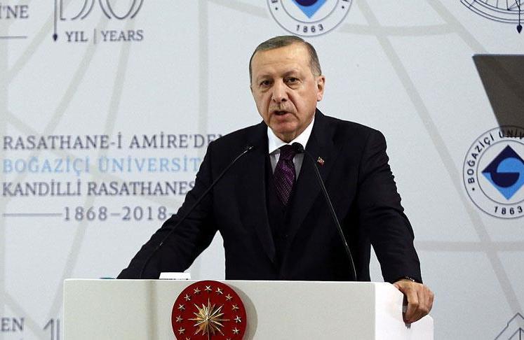 أردوغان: توجد خطط لإعادة تركيبة منطقتنا انطلاقا من العراق وسوريا