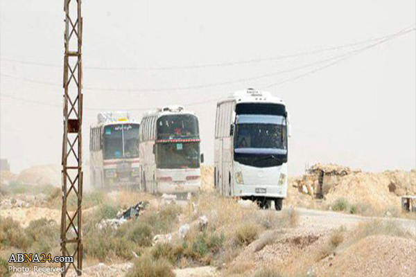 Terrorists start leaving Syria's al-Rheibeh, Jairoud, al-Nasseriyeh