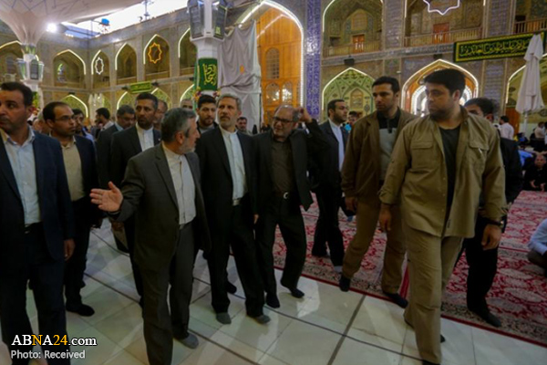 Iranian Defense Minister visits Imam Ali's Holy Shrine / Pics